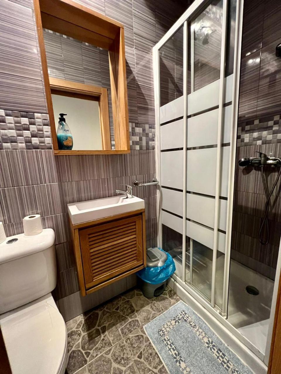 阿利坎特 米兰旅馆酒店 外观 照片 Bathroom with shower enclosure